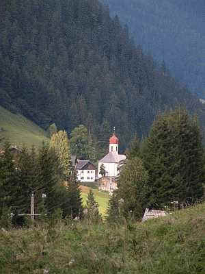 Kirche in Hinterhornbach