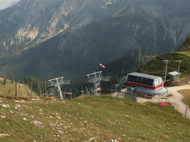 Dank Handy und der Fahrbereitschaft meiner Frau ist mein Transport von der Talstation Breitenbergbahn zum Ausgangsort kein Problem.