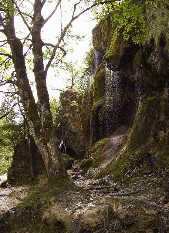 Baden und Haarewaschen in den Fällen verboten