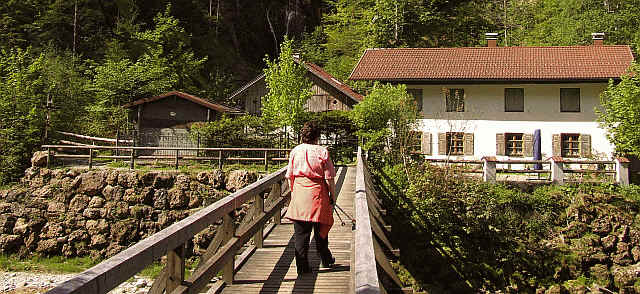 Soyermühle - keine Einkehr mehr im Ammertal