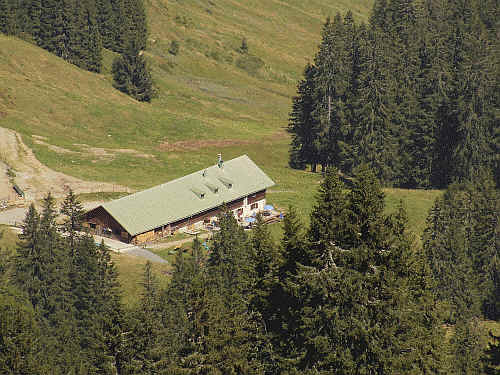 Der Gipfel des Wertacher Hörnle ist nur wenig höher, als die zwei davor den Hörnlesee umgebenden Hügel. Er ist ein typischer Aussichtsberg, ein Stützpunkt, um ein herrliches Panorama zu genießen. Nördlich liegt zu Füßen die Schnitzlertal-Alpe