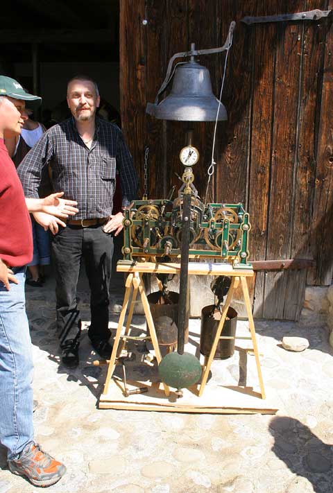 Alte Turmuhr vom Schulhaus Bad Wurzach 1910-1960 hervorragend rekonstruiert