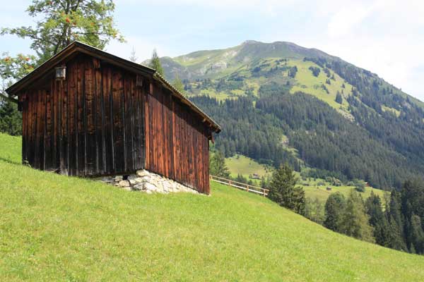 Blick auf Jöchelspitze