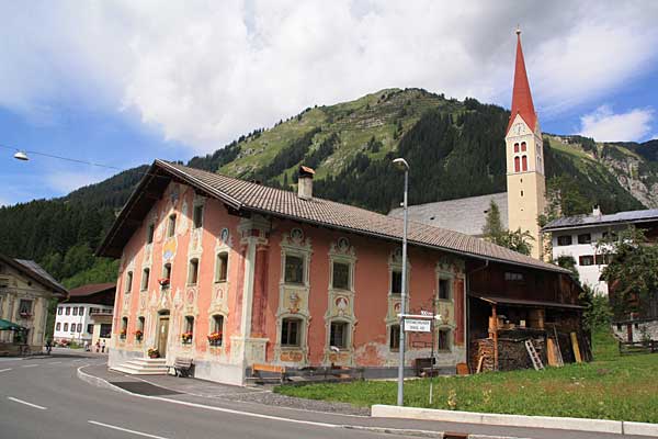 Ortsmitte Holzgau