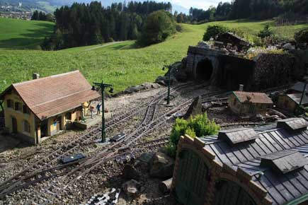 Im Hintergrund die Oberstdorfer Berge