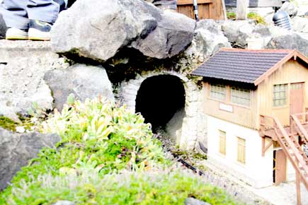 Allgäu LGB Bahn - einer von vielen Tunneln