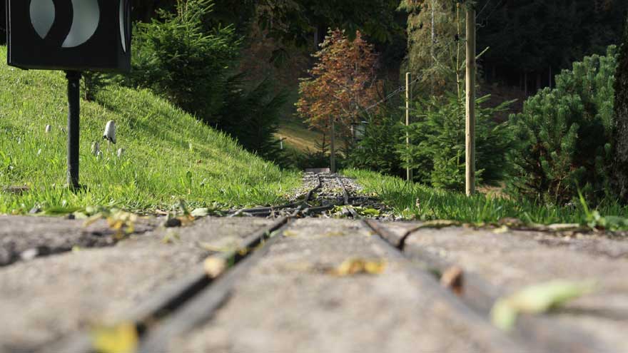 Zufahrt zur Tunnelbaustelle des Bihlerdorfer Basistunnels der BLB