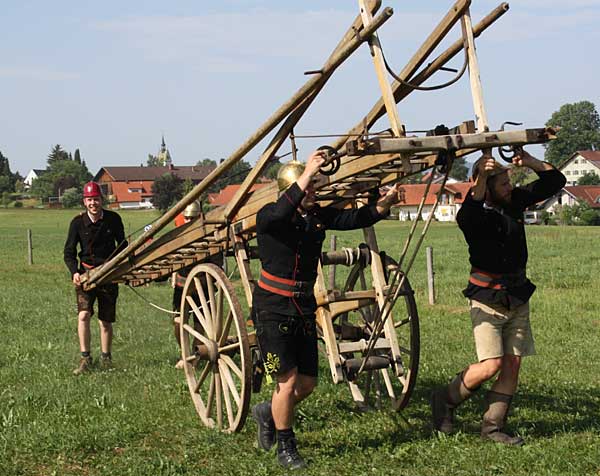 FFW Ellhofen - historische Übung 2013