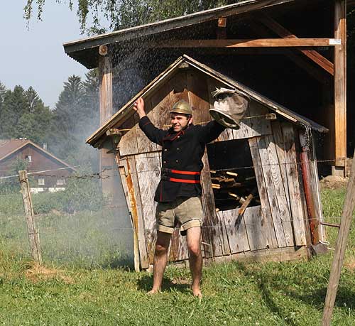 FFW Ellhofen - historische Übung 2013