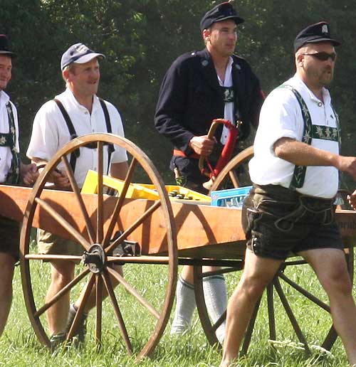 FFW Schönau - historische Übung 2013