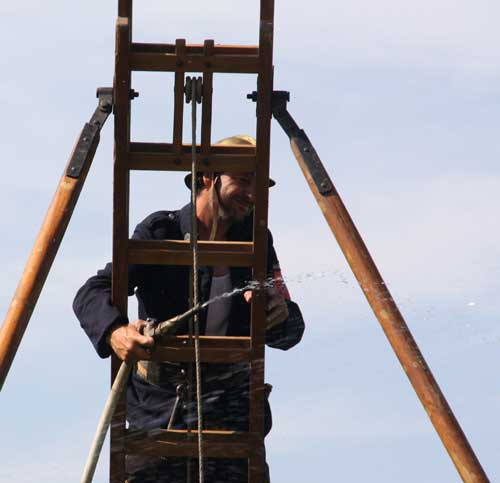 FFW Schönau - historische Übung 2013