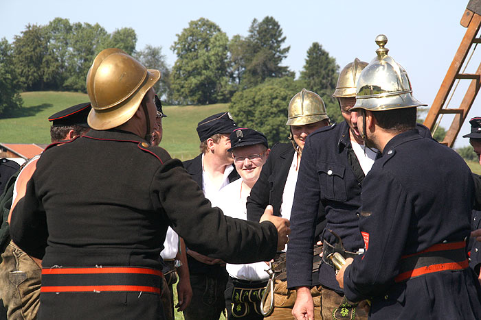 FFW Schönau - historische Übung 2013